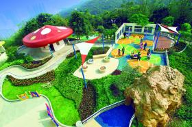 感官花園兼具遊樂與感覺綜合治療功能 感官花園兼具遊樂與感覺綜合治療功能
