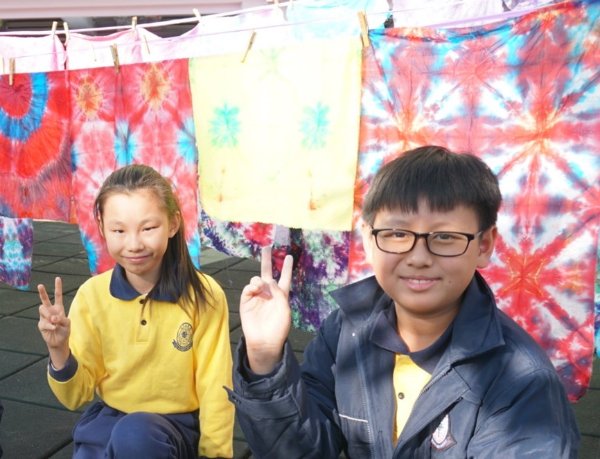學校舉辦紮染活動培養學生對Stem的興趣 學校舉辦紮染活動培養學生對Stem的興趣